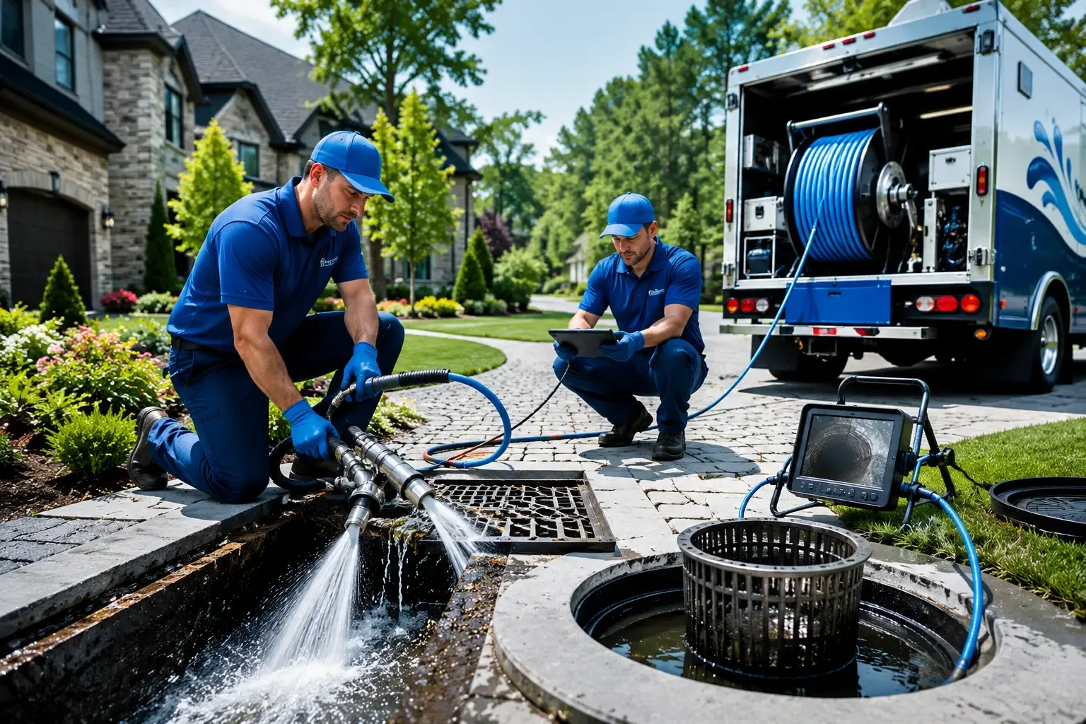 Local outdoor drain cleaning professionals in Rumely, MI