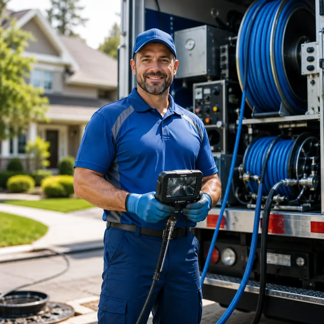 Local outdoor drain cleaning specialists in Rumely, MI
